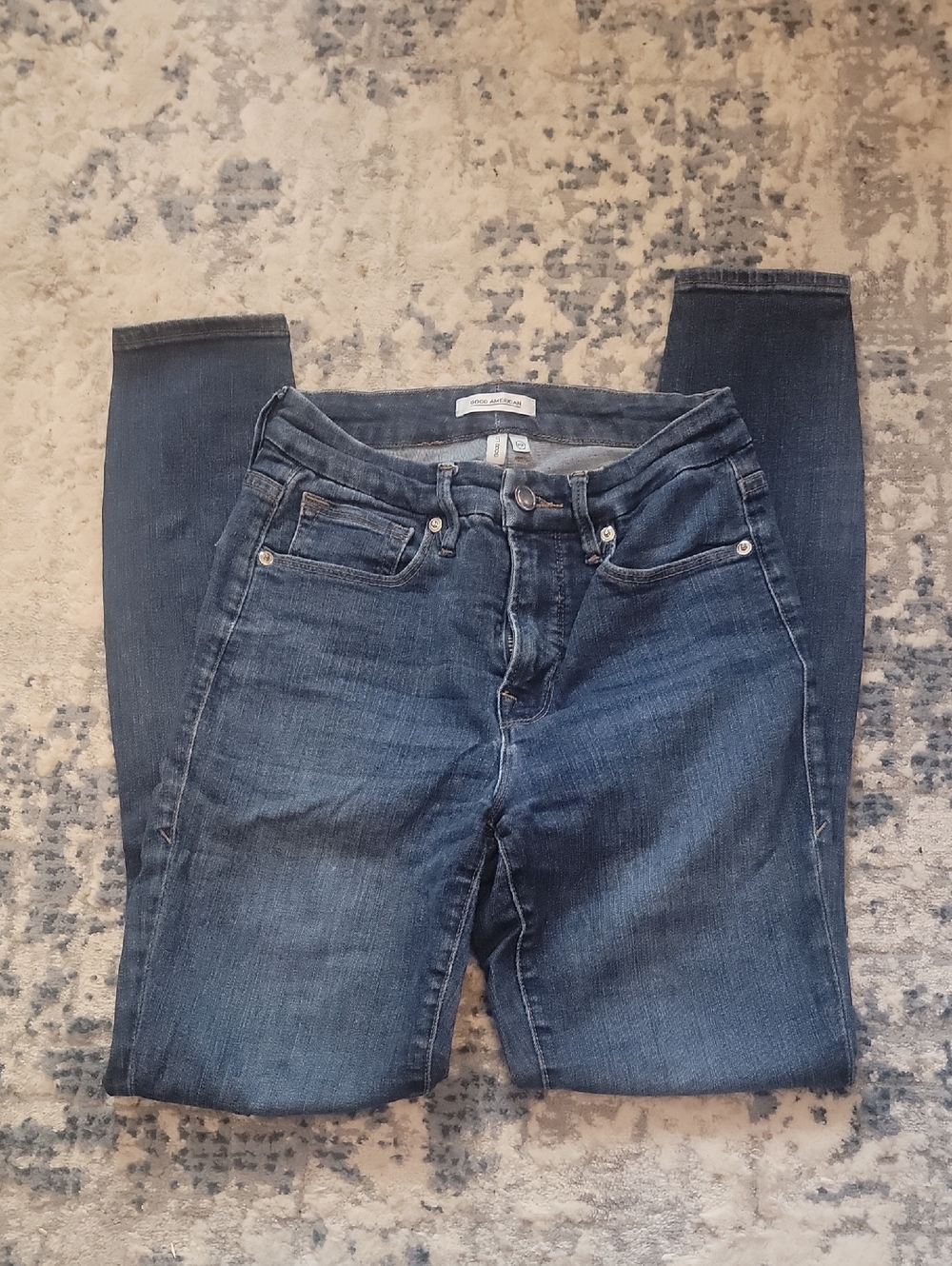 Good American Indigo Skinny Jeans